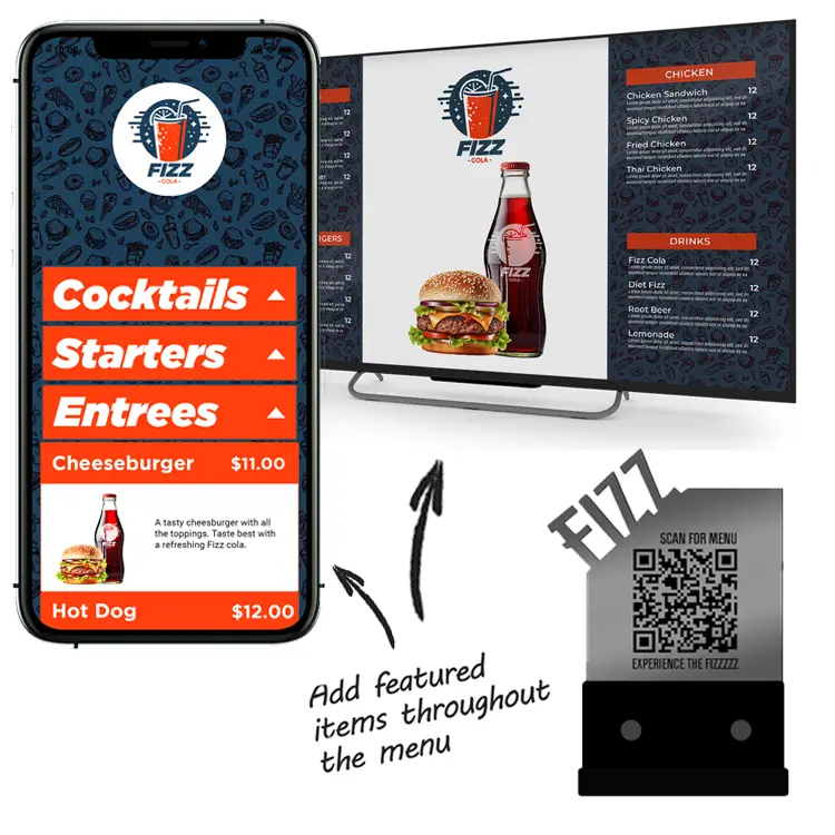 JAM for Brands, Menu Themes